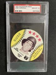 Jose Cardenal Baseball Cards 1976 Buckmans Discs Prices
