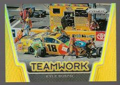 Kyle Busch [Gold] #T2 Racing Cards 2021 Panini Prizm Teamwork Prices
