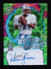 Warren Moon [Green] #RS-WMO Football Cards 2022 Panini Spectra RetroSpect Autographs Prices
