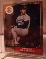 Roger Clemens [Orange] #T87C-64 Baseball Cards 2022 Topps Silver Pack 1987 Chrome Prices