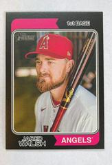 Jared Walsh [Black Border] Baseball Cards 2023 Topps Heritage Prices