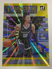 Ja Morant [Yellow Laser] Basketball Cards 2022 Panini Donruss Franchise Features Prices