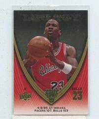 Michael Jordan #80 Basketball Cards 2008 Upper Deck Jordan Legacy Prices