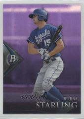 Bubba Starling [Purple Refractor] Baseball Cards 2014 Bowman Platinum Chrome Prospects Prices