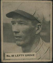 Lefty Grove #88 Baseball Cards 1936 World Wide Gum Prices