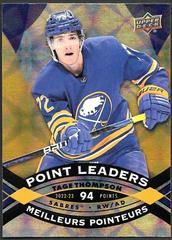 Tage Thompson Hockey Cards 2023 Upper Deck Tim Hortons Point Leaders Prices