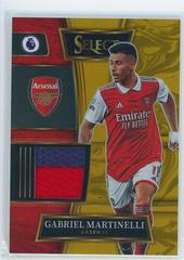 Gabriel Martinelli [Gold] #SW-GM Soccer Cards 2022 Panini Select Premier League Swatches Prices