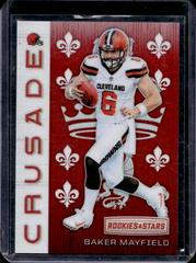 Baker Mayfield [Red] #CRU-35 Football Cards 2018 Panini Rookies & Stars Crusade Prices