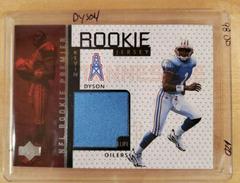 Kevin Dyson Football Cards 1998 Upper Deck Game Jersey Prices