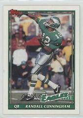 Randall Cunningham Football Cards 1991 Topps Prices