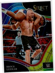 Brock Lesnar [Tie Dye Prizm] Wrestling Cards 2022 Panini Select WWE Prices