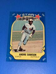 Andre Dawson Baseball Cards 1981 Fleer Star Stickers Prices