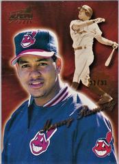 Manny Ramirez [Opening Day] #54 Baseball Cards 1999 Pacific Aurora Prices