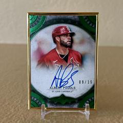 Albert Pujols [Emerald] #TCA-AP Baseball Cards 2022 Topps Transcendent Collection Autographs Prices