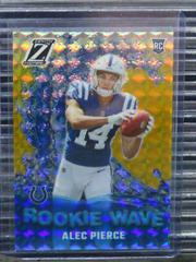 Alec Pierce [Gold] Football Cards 2022 Panini Zenith Rookie Wave Prices