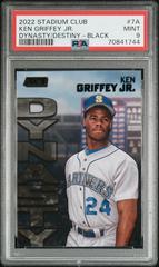 Ken Griffey Jr. [Black] #7A Baseball Cards 2022 Stadium Club Dynasty and Destiny Prices