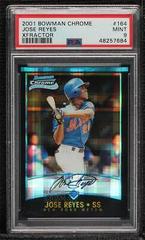 Jose Reyes [Xfractor] #164 Baseball Cards 2001 Bowman Chrome Prices