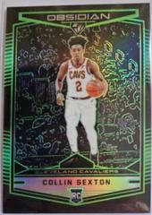 Collin Sexton [Green] Basketball Cards 2019 Panini Obsidian Prices
