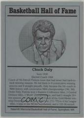 Chuck Daly Basketball Cards 1986 Hall of Fame Metallic Prices