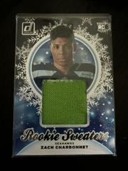Zach Charbonnet #HS-ZCH Football Cards 2023 Panini Donruss Rookie Holiday Sweater Prices