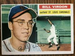 Bill Virdon [Gray Back] #170 Baseball Cards 1956 Topps Prices