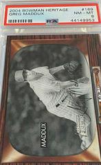 Greg Maddux #169 Baseball Cards 2004 Bowman Heritage Prices