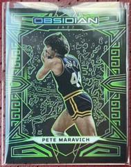 Pete Maravich [Green] Basketball Cards 2022 Panini Obsidian Prices
