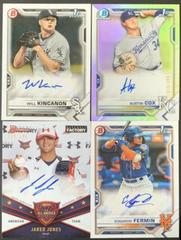 Austin Cox [Refractor] Baseball Cards 2021 Bowman Chrome Prospect Autographs Prices