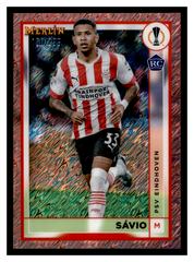 Savio [Rose Gold Shimmer] Soccer Cards 2022 Topps Merlin Chrome UEFA Club Competitions Prices