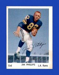 Jim Phillips #32 Football Cards 1959 Bell Brand Rams Prices