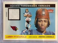 Larry Fitzgerald #TT-LF Football Cards 2004 Fleer Tradition Rookie Throwback Threads Prices