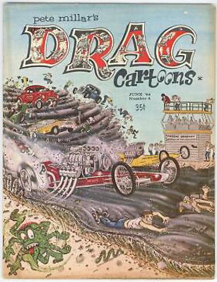 Drag Cartoons #4 (1964) Comic Books Drag Cartoons