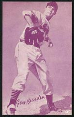 Gene Bearden [Red Tint] #3 Baseball Cards 1953 Canadian Exhibits Prices