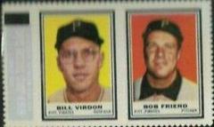 Bill Virdon Baseball Cards 1962 Topps Stamps Prices