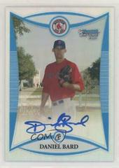 Daniel Bard [Refractor Autograph] #BCP259 Baseball Cards 2008 Bowman Chrome Prospects Prices