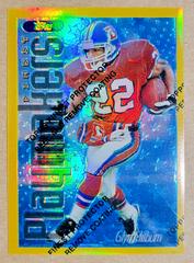 Glyn Milburn [Refractor w/Coating] Football Cards 1996 Topps Finest Prices