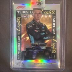 Logan Sargeant #TUTL-LS Racing Cards 2023 Topps Chrome Formula 1 Turn Up the Lights Prices