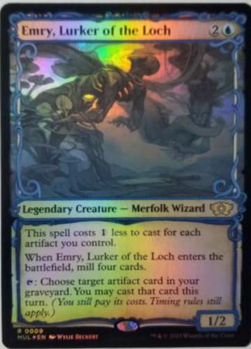 Emry, Lurker of the Loch [Foil] #9 Magic Multiverse Legends