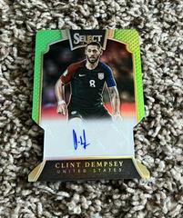 Clint Dempsey [Green] #S-CD Soccer Cards 2016 Panini Select Signatures Prices