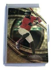 Carlos Santana [Gold] #115 Baseball Cards 2020 Panini Select Prices