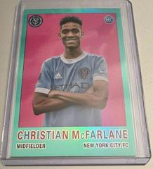 Christian Mcfarlane [Aqua] Soccer Cards 2022 Topps Chrome MLS 1959 Prices