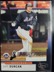 Jeff Duncan #242 Baseball Cards 2003 Leaf Prices