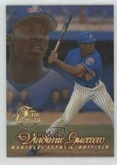 Vladimir Guerrero [Row 1] #27 Baseball Cards 1997 Flair Showcase Prices