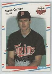 Steve Carlton #7 Baseball Cards 1988 Fleer Glossy Prices
