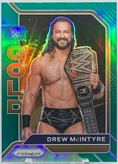 Drew McIntyre [Green Prizm] Wrestling Cards 2022 Panini Prizm WWE Gold Prices