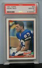 Andre Reed #54 Football Cards 1991 Topps Prices
