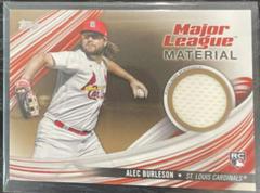 Alec Burleson [Gold] Baseball Cards 2023 Topps Update Major League Material Prices