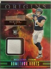 Will Levis [Green] #HR-WL Football Cards 2023 Panini Origins Hometown Roots Prices