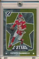 Patrick Mahomes II [Gold] #ZS-12 Football Cards 2022 Panini Zenith Z Stars Prices