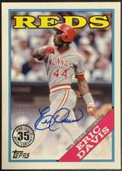 Eric Davis Baseball Cards 2023 Topps Update 1988 All Stars Autographs Prices
